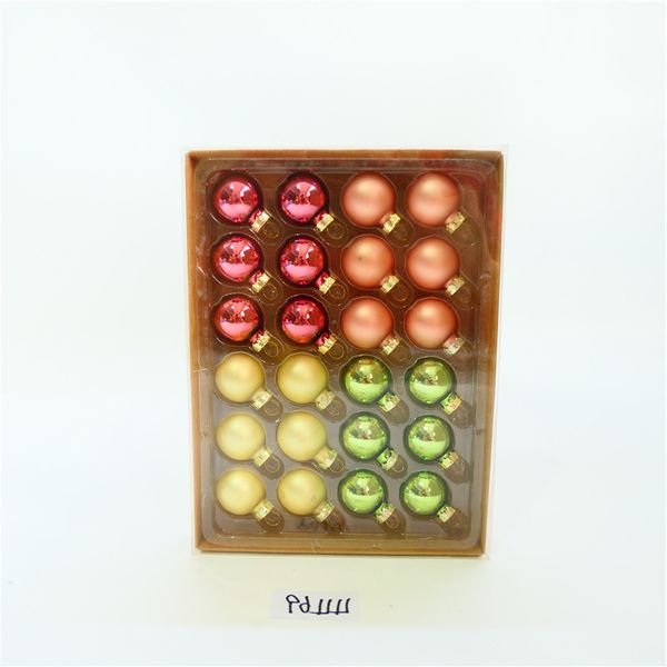 christmas tree ornaments hanging box 3cm colored glass ball acorn shaped pendant layout
christmas tree ornaments hanging box 3cm colored glass ball acorn shaped pendant layout