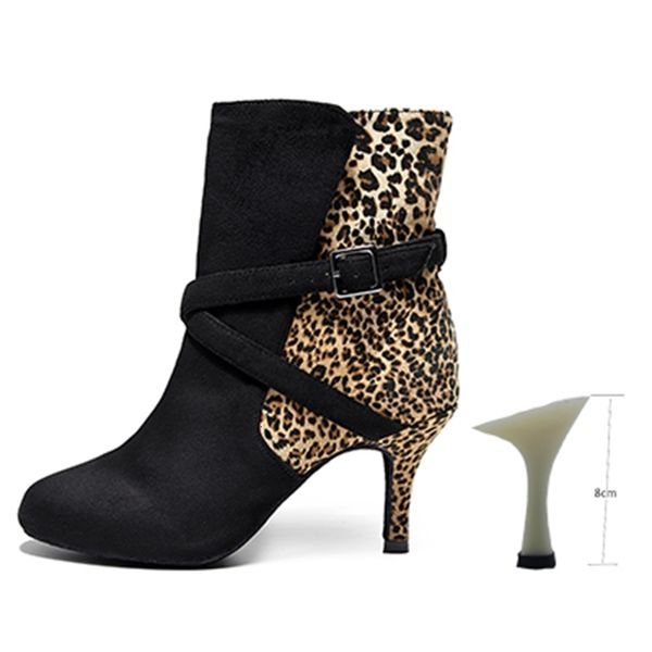 2021 new woman spilcing ballroom boots leopard ankle latin dance girls high heel salsa dancing shoes for party 1 jhht, Black
2021 new woman spilcing ballroom boots leopard ankle latin dance girls high heel salsa dancing shoes for party 1 jhht, Black