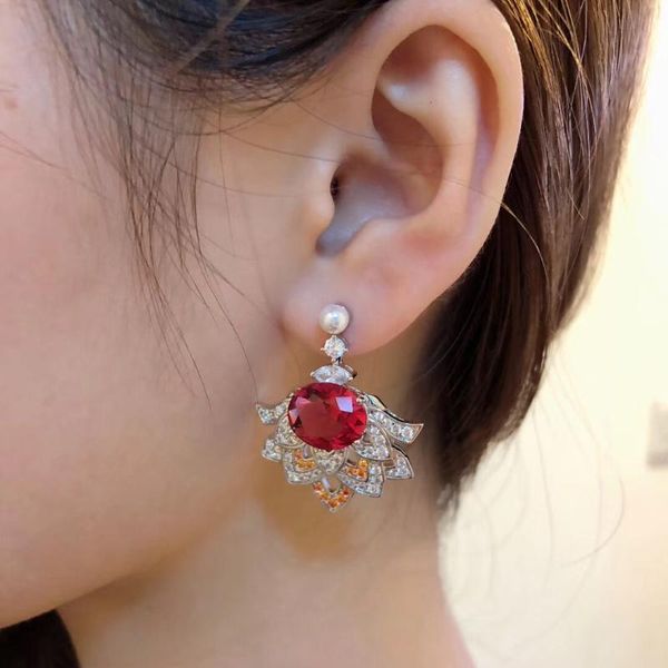 dangle & chandelier fashion red pearl zircon earrings girl women luxury skirt flowers heart sweet and lovely gem stone pseudo gold jewelry, Silver
dangle & chandelier fashion red pearl zircon earrings girl women luxury skirt flowers heart sweet and lovely gem stone pseudo gold jewelry, Silver