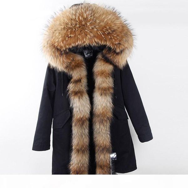 2018 new long winter jacket women coat parka camouflage army green natura real raccoon fur collar hood parkas casual thick, Black
2018 new long winter jacket women coat parka camouflage army green natura real raccoon fur collar hood parkas casual thick, Black