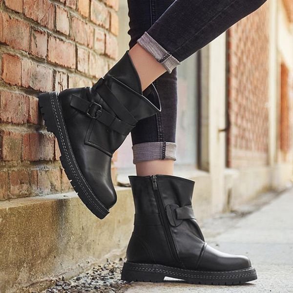autumn new fashion woman martin boots genuine leather british high-boots thick bottom high heel shoes 201114, Black
autumn new fashion woman martin boots genuine leather british high-boots thick bottom high heel shoes 201114, Black