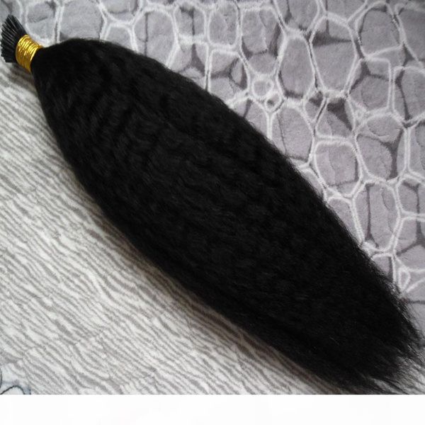 yaki coarse human pre bonded fusion hair i tip stick keratin remy hair extension 1.0g s 100g kinky straight i tip human hair extensions, Black
yaki coarse human pre bonded fusion hair i tip stick keratin remy hair extension 1.0g s 100g kinky straight i tip human hair extensions, Black