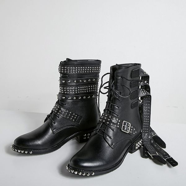 2021 women's superior for woman autumn and winter velvet pop street style short rock boots 2ulw, Black
2021 women's superior for woman autumn and winter velvet pop street style short rock boots 2ulw, Black