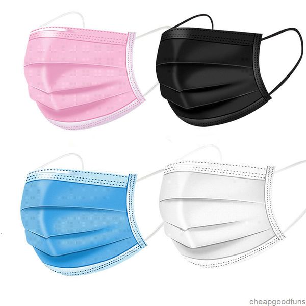 3 disposable layer ply non-woven filter face mask anti-dust meltblown earloop mouth protective masks dhl ing
3 disposable layer ply non-woven filter face mask anti-dust meltblown earloop mouth protective masks dhl ing
