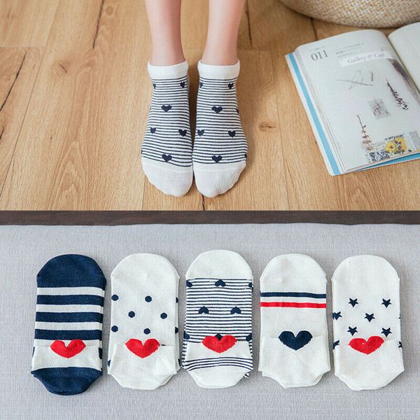 5pairs women cute red heart ankle socks short sock kawaii funny lover gril sock, Black;white
5pairs women cute red heart ankle socks short sock kawaii funny lover gril sock, Black;white