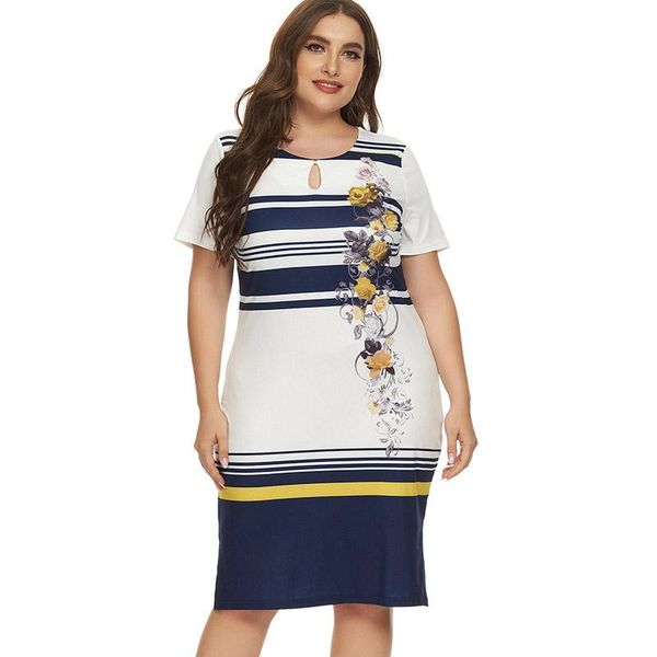 casual dresses 2021 summer mom clothes women short sleeve printed flower dress fashion ladies plus size vintage elegant womens, Black;gray
casual dresses 2021 summer mom clothes women short sleeve printed flower dress fashion ladies plus size vintage elegant womens, Black;gray