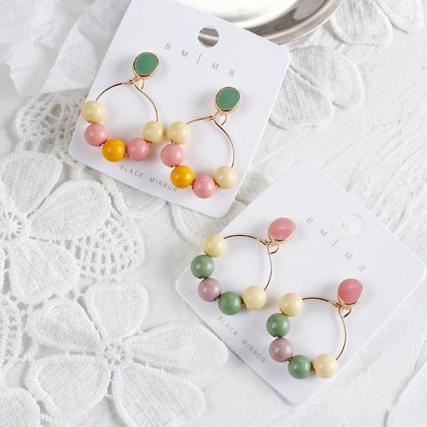 aensoa 2020 korean multicolored pearls arylic earrings for women fashion statement resin pendant earring summer jewelry gift new, Silver
aensoa 2020 korean multicolored pearls arylic earrings for women fashion statement resin pendant earring summer jewelry gift new, Silver