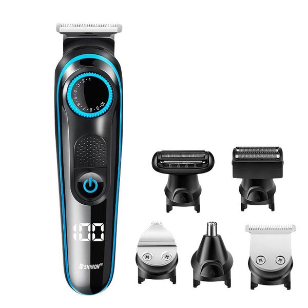 rechargeable electric shaver five floating heads razors hair clipper nose ear hair trimmer men facial cleaning brush
rechargeable electric shaver five floating heads razors hair clipper nose ear hair trimmer men facial cleaning brush