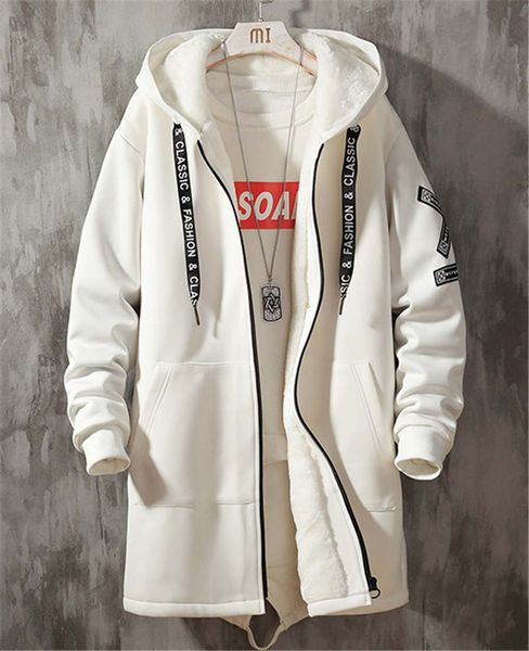 autumn and winter plus size men's hooded coat plus velvet thick coat youth mid-length plus velvet ribbon trench coat, Tan;black
autumn and winter plus size men's hooded coat plus velvet thick coat youth mid-length plus velvet ribbon trench coat, Tan;black