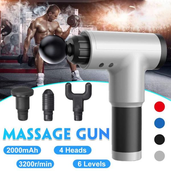 electric massagers 6gear 4 levels 3200r/min adjustable cordless massage guns portable deep tissue muscle massager fitness fascia
electric massagers 6gear 4 levels 3200r/min adjustable cordless massage guns portable deep tissue muscle massager fitness fascia