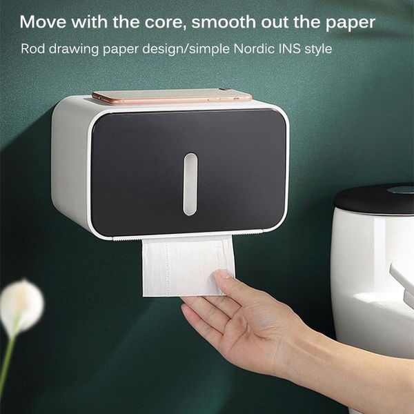 waterproof toilet paper holder for toilet paper towel holder bathroom dispenser storage box roll wall mounted
waterproof toilet paper holder for toilet paper towel holder bathroom dispenser storage box roll wall mounted