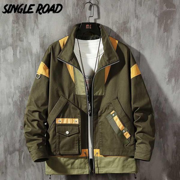 men's jackets singleroad mens cargo clothing jacket men 2021 patchwork side pockets windbreakers hip hop japanese streetwear for men1, Black;brown
men's jackets singleroad mens cargo clothing jacket men 2021 patchwork side pockets windbreakers hip hop japanese streetwear for men1, Black;brown