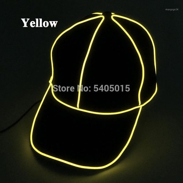 popular baseball glowing hat dance dj hip-hop caps led luminous party caps el wire hats with dc3v driver for glow party supplies1
popular baseball glowing hat dance dj hip-hop caps led luminous party caps el wire hats with dc3v driver for glow party supplies1