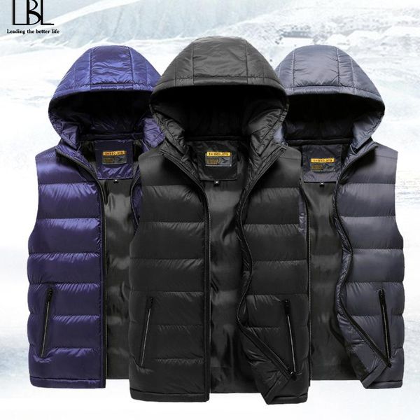 men's vests vest men solid winter jacket warm outerwear waistcoat casual male hooded man sleeveless 5xl, Black;white
men's vests vest men solid winter jacket warm outerwear waistcoat casual male hooded man sleeveless 5xl, Black;white