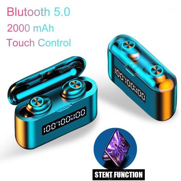 new tws wireless bluetooth earphones headphones 5.0 touch binaural call waterproof headset earphone with 2000mah charging box1
new tws wireless bluetooth earphones headphones 5.0 touch binaural call waterproof headset earphone with 2000mah charging box1