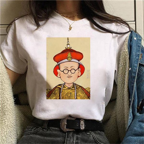 peking opera facial makeup painting t shirt women summer casual harajuku print t shirt short sleeve women top, White
peking opera facial makeup painting t shirt women summer casual harajuku print t shirt short sleeve women top, White