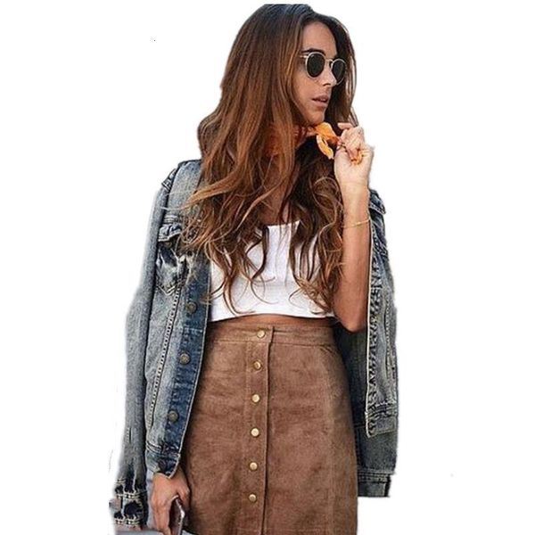 autumn suede leather skirt women high waist lace up suede leather pocket with button preppy short mini skirts brown and red plus, Black
autumn suede leather skirt women high waist lace up suede leather pocket with button preppy short mini skirts brown and red plus, Black
