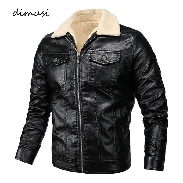 dimusi men's pu jacket winter mens fur collar warm slim faux leather motorcycle jackets male biker coats clothing x1025, Black;brown
dimusi men's pu jacket winter mens fur collar warm slim faux leather motorcycle jackets male biker coats clothing x1025, Black;brown