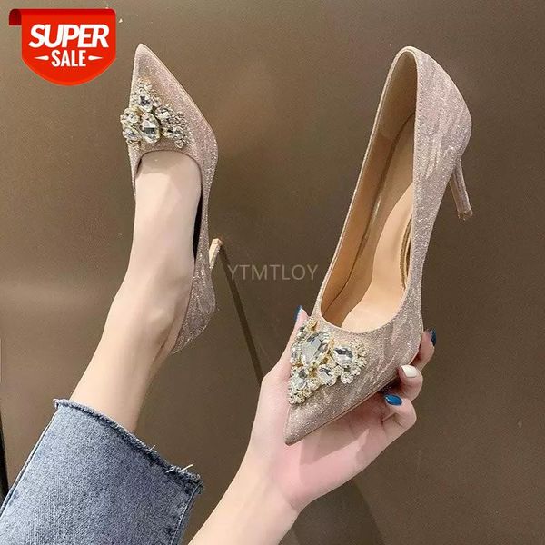 spring ladies 2021 new pointed shallow mouth dress crystal shoes rhinestone pointed toe slip-on zapatos tacon mujer #sj5w, Black
spring ladies 2021 new pointed shallow mouth dress crystal shoes rhinestone pointed toe slip-on zapatos tacon mujer #sj5w, Black