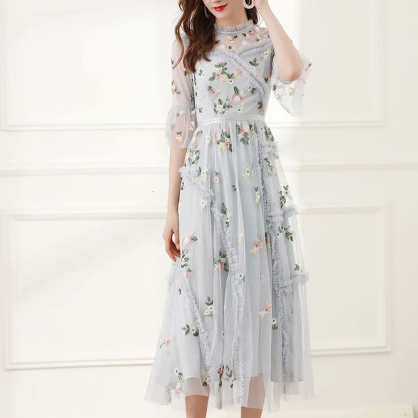 summer retro ethnic style sequins trumpet flowers sleeves elegant party meadows length of women new clothes h73z, Black;gray
summer retro ethnic style sequins trumpet flowers sleeves elegant party meadows length of women new clothes h73z, Black;gray