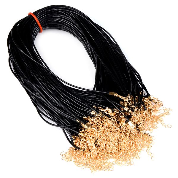 20pcs/lot 45+5cm leather string cord wax braided 1.5/2mm rope adjustable chain lobster clasp necklaces pendant jewelry findings, Blue;slivery
20pcs/lot 45+5cm leather string cord wax braided 1.5/2mm rope adjustable chain lobster clasp necklaces pendant jewelry findings, Blue;slivery