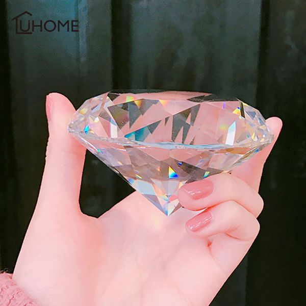 1pc 8cm crystal diamond wedding home glass craft decoration deskcar ornament christmas gift p props
1pc 8cm crystal diamond wedding home glass craft decoration deskcar ornament christmas gift p props