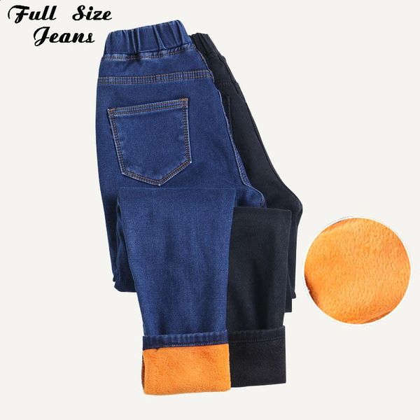 women's jeans plus size women elastic waist stretch skinny fleece 4xl 5xl 6xl winter warm velvet pencil denim pants casual mom jean, Blue
women's jeans plus size women elastic waist stretch skinny fleece 4xl 5xl 6xl winter warm velvet pencil denim pants casual mom jean, Blue