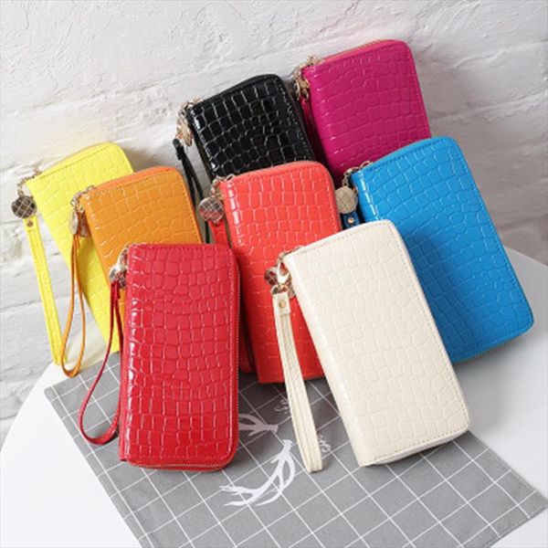 women double zipper wallets ladies wallet fashion wallet female long design handbag phone bag red white black, Red;black
women double zipper wallets ladies wallet fashion wallet female long design handbag phone bag red white black, Red;black