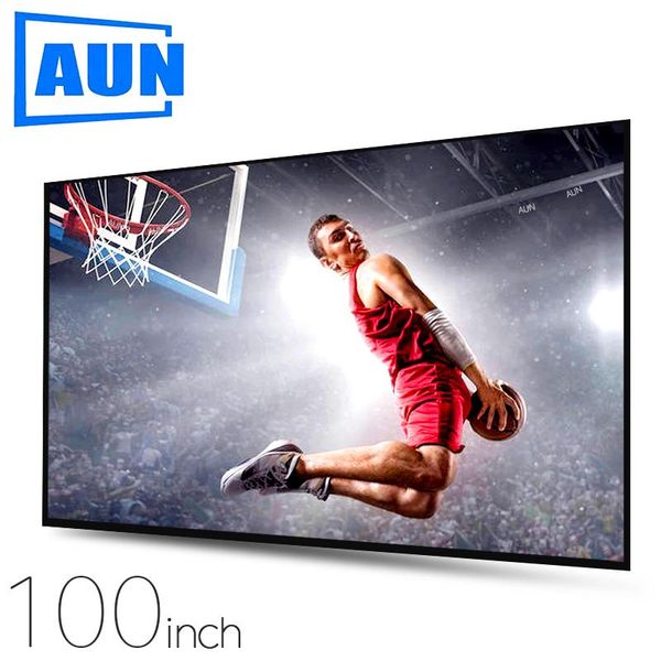 projection screens sale. aun 100 inch 16:9 portable projector screen white cloth material outdoor type support 4k 1080p led home theater
projection screens sale. aun 100 inch 16:9 portable projector screen white cloth material outdoor type support 4k 1080p led home theater