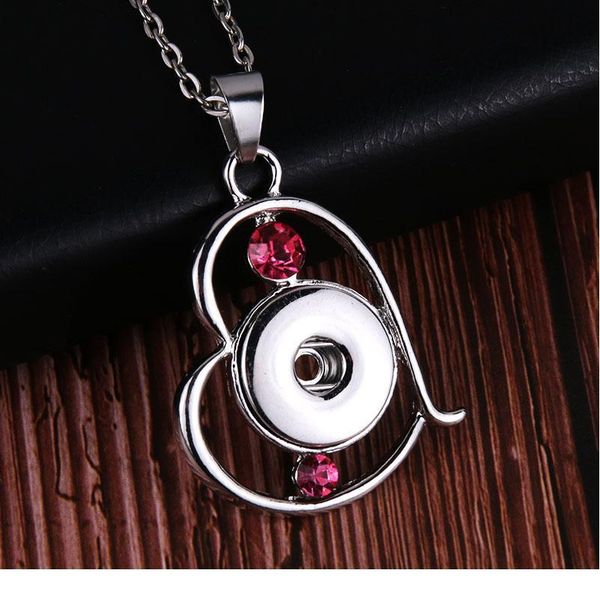 heart snaps jewelry metal rhinestone snap button necklaces 18mm 20mm snap pendant necklace for women girls diy jllsar, Silver
heart snaps jewelry metal rhinestone snap button necklaces 18mm 20mm snap pendant necklace for women girls diy jllsar, Silver