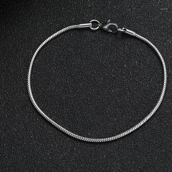width 2mm 316l titanium steel snake chain bracelet fashion jewelry for men women stainless steel link bracelet1, Black
width 2mm 316l titanium steel snake chain bracelet fashion jewelry for men women stainless steel link bracelet1, Black