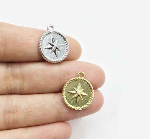 eruifa 20pcs 15mm round star zinc alloy jewelry diy charms pendant necklace,eearrings 2 colors, Bronze;silver
eruifa 20pcs 15mm round star zinc alloy jewelry diy charms pendant necklace,eearrings 2 colors, Bronze;silver