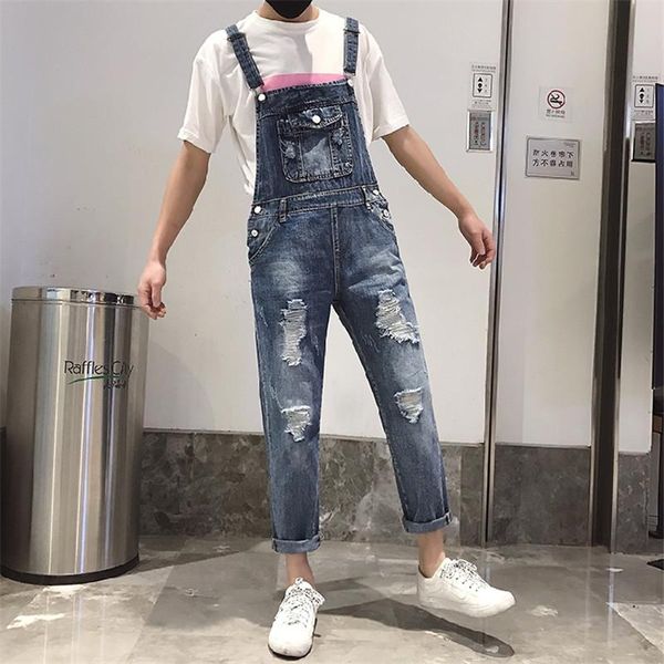 men's jeans mens ripped denim jumpsuits 2021 male skinny distressed bib overalls, Blue
men's jeans mens ripped denim jumpsuits 2021 male skinny distressed bib overalls, Blue