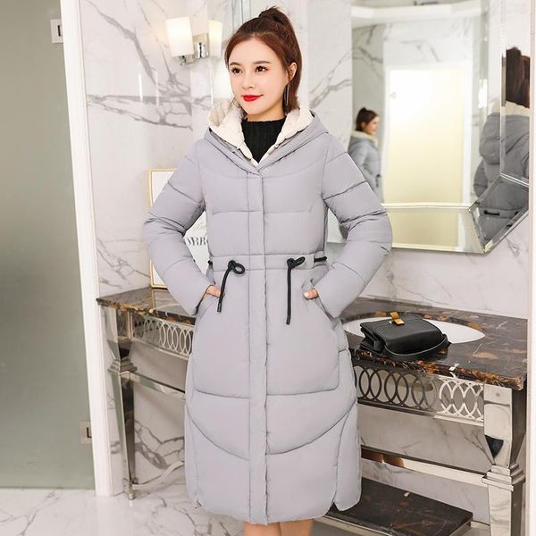 2020 new fashion winter jacket women slim long hooded parka solid office lady jacket coat female drawstring adjustable waist1, Black
2020 new fashion winter jacket women slim long hooded parka solid office lady jacket coat female drawstring adjustable waist1, Black