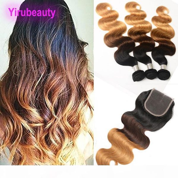 brazilian virgin hair ombre 1b 4 27 body wave 100% unprocessed human hair 3 bundles with 4x4 lace closure, Black;brown
brazilian virgin hair ombre 1b 4 27 body wave 100% unprocessed human hair 3 bundles with 4x4 lace closure, Black;brown