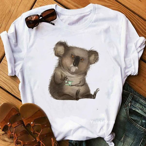 women t-shirt 2021 cute coffee koala animal print funny t shirts female o-neck short sleeve harajuku kawaii white female t-shirt
women t-shirt 2021 cute coffee koala animal print funny t shirts female o-neck short sleeve harajuku kawaii white female t-shirt