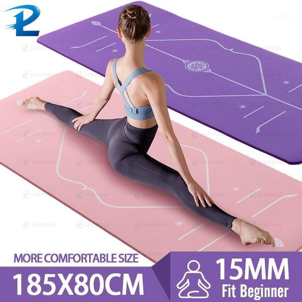 185 * 80cm special body odor line for beginners yoga mat lengthened and thickened non slip gym soft exercise pilates mat1
185 * 80cm special body odor line for beginners yoga mat lengthened and thickened non slip gym soft exercise pilates mat1