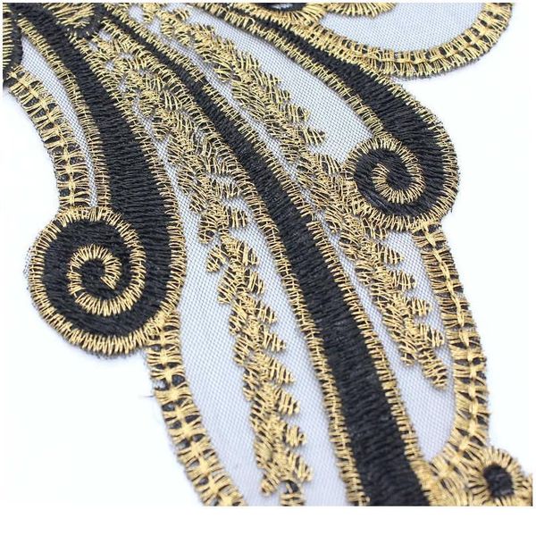 1pc gold and black fabric flower lace sewing applique lace collar neckline collar applique diy clothing accessories scra jllbaq
1pc gold and black fabric flower lace sewing applique lace collar neckline collar applique diy clothing accessories scra jllbaq