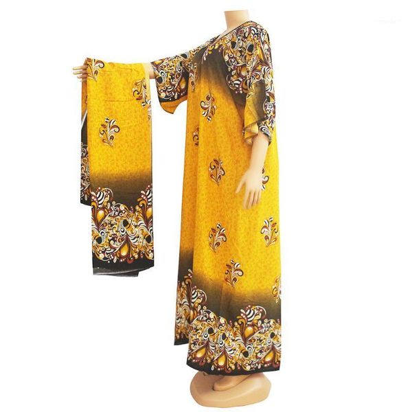 ethnic clothing 2021 winter cotton loose maxi dress fashion casual femme robe print flare sleeve yellow african dresses women with scarf 102, Red
ethnic clothing 2021 winter cotton loose maxi dress fashion casual femme robe print flare sleeve yellow african dresses women with scarf 102, Red