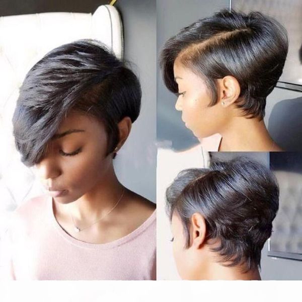 remy human human hair none lace wig for black women front lace wigs human hair wig brazilian full lace wig, Black;brown
remy human human hair none lace wig for black women front lace wigs human hair wig brazilian full lace wig, Black;brown