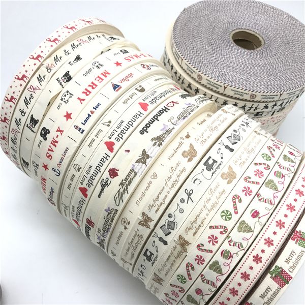 15mm cotton ribbon handmade design printed cotton ribbons for wedding christmas decoration diy sewing fabric, Black
15mm cotton ribbon handmade design printed cotton ribbons for wedding christmas decoration diy sewing fabric, Black