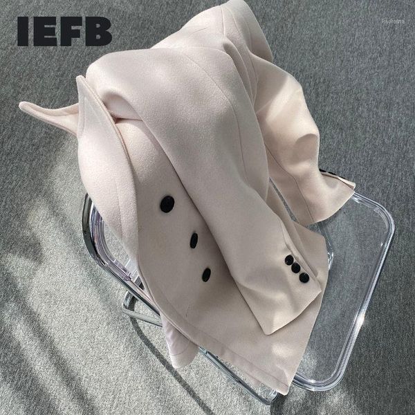iefb men's new autumn and winter british style loose double breasted woolen coat 2020 korean fashion mid length clothes 9y46481, Black
iefb men's new autumn and winter british style loose double breasted woolen coat 2020 korean fashion mid length clothes 9y46481, Black