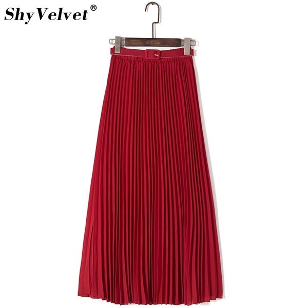 long pleated skirts womens chiffon elastic waist summer all match solid tulle maxi skirt with belt faldas khaki black pink y200326
long pleated skirts womens chiffon elastic waist summer all match solid tulle maxi skirt with belt faldas khaki black pink y200326