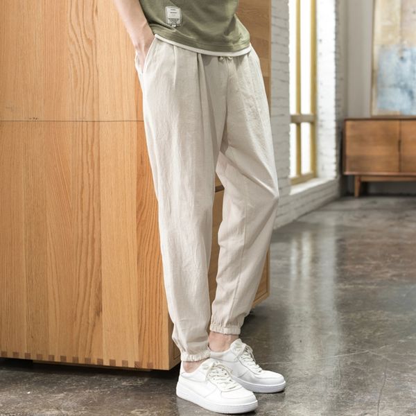 ahgtp linen chinese style lantern sports cropped loose sports corset cotton hemp large men's nine point harem pants lantern dlbcx k801, Blue
ahgtp linen chinese style lantern sports cropped loose sports corset cotton hemp large men's nine point harem pants lantern dlbcx k801, Blue