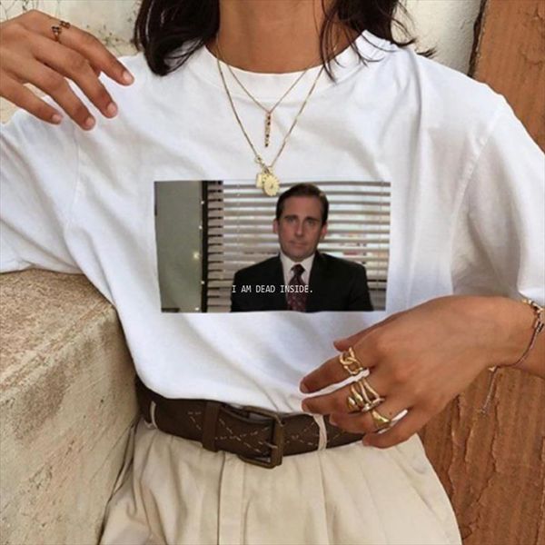 dead inside quotes funny t shirt the office michael scott t shirt tumblr white shirts femme dropshipping
dead inside quotes funny t shirt the office michael scott t shirt tumblr white shirts femme dropshipping