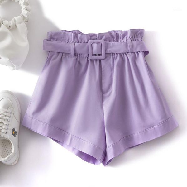 women's shorts dtstarzg high waist for women 2021 summer korean belt pocket female casual purple pink yellow short pants women1, White;black
women's shorts dtstarzg high waist for women 2021 summer korean belt pocket female casual purple pink yellow short pants women1, White;black