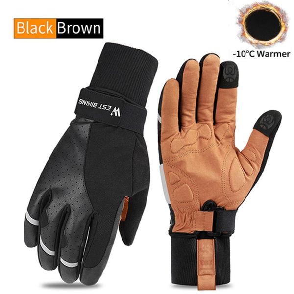 west biking winter cycling full finger reflective windproof bicycle motorcycle skiing fitness warm gloves, Blue;gray
west biking winter cycling full finger reflective windproof bicycle motorcycle skiing fitness warm gloves, Blue;gray