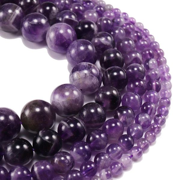 1strand lot 6 8 10 12 mm natural dream purple amethystes crystal stone round beads loose spacer bead for jewelry making bracelet h wmtggh
1strand lot 6 8 10 12 mm natural dream purple amethystes crystal stone round beads loose spacer bead for jewelry making bracelet h wmtggh