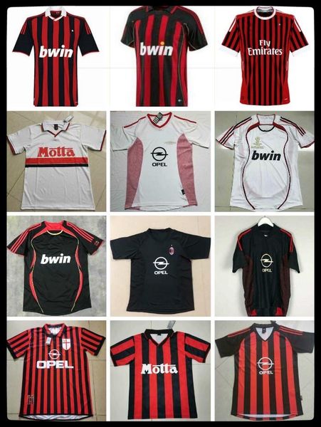 90 91 retro shirts 96 97 gullit soccer jersey 01 02 03 shevchenko maldini van basten football ronaldo kaka inzaghi 06 07 2009 shirt, Black;yellow
90 91 retro shirts 96 97 gullit soccer jersey 01 02 03 shevchenko maldini van basten football ronaldo kaka inzaghi 06 07 2009 shirt, Black;yellow