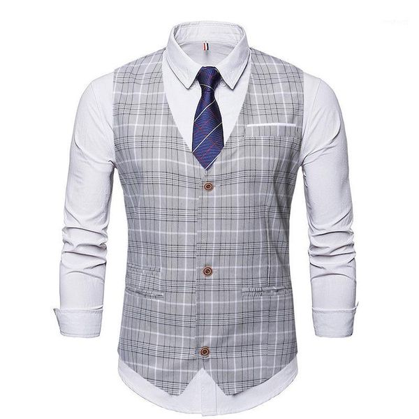 suit vest men vintage plaid sleeveless single breasted gilet homme costume fashion business wedding formal mens waistcoat vests1, Black;white
suit vest men vintage plaid sleeveless single breasted gilet homme costume fashion business wedding formal mens waistcoat vests1, Black;white